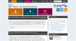 Desktop Screenshot of meb.ovgu.de