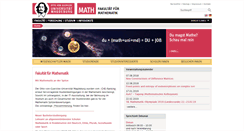Desktop Screenshot of math.ovgu.de
