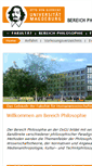 Mobile Screenshot of iphi.ovgu.de