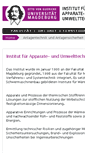 Mobile Screenshot of iaut.ovgu.de