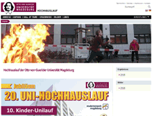 Tablet Screenshot of hochhauslauf.ovgu.de